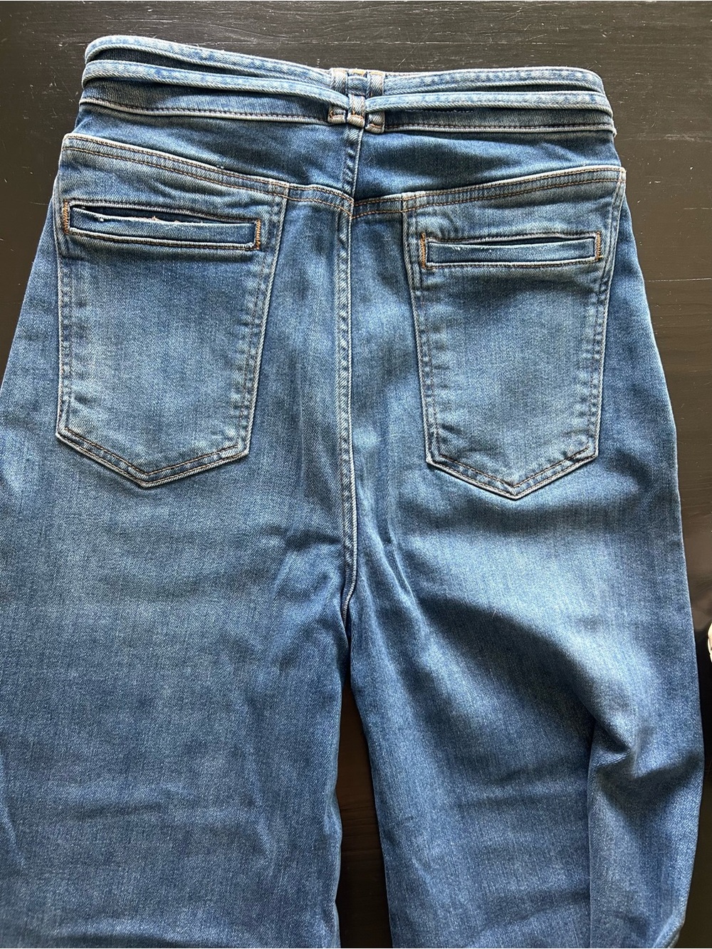 Anthropology Pilcro and the Letterpress High-Rise Wide Leg Jeans - Medium Blue - Picture 3 of 4